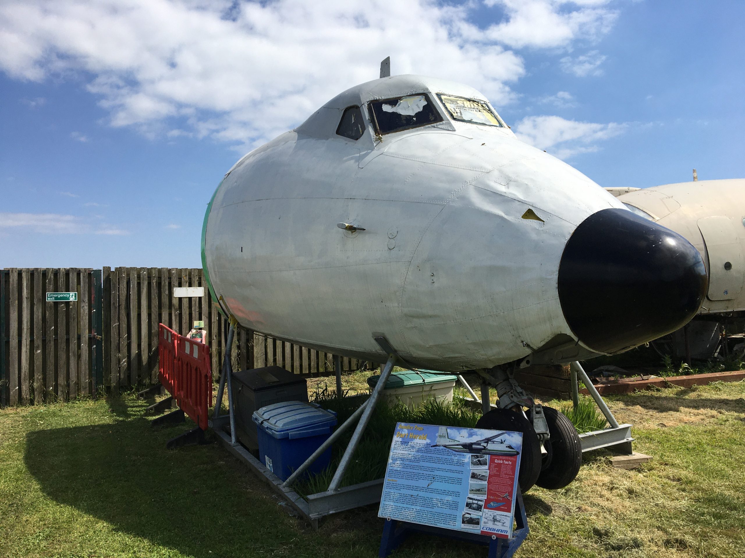 Handley Page Herald Bournemouth Aviation Museum Hurn